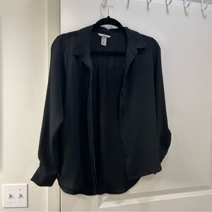 H&M black blouse